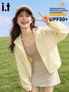 FINGERCROXX | Sun Protection Short Light Thin Jacket Female