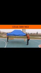 [Hàng Cao Cấp - 35 Kg] Nhà Bạt Di Động 3M x 45M Che Nắng Che Mưa Ngoài Trời Khung Thép Sơn Tĩnh Điện Chống Rỉ