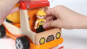 รถโม่ปูนหยอดบล็อกเรขา Topbright สำหรับเล่นเด็ก 2 ขวบ เสริมทักษะ พัฒนาการ และเล่นเด็กเล็ก18 เดือน