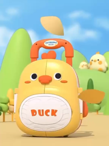 Đồ chơi Câu cá nam châm xếp gọn trong vali kéo hình vịt tiện lợi cho bé mang theo mọi nơi