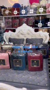 [Loại 1 - Nặng 2 Kg] Chăn Lông Thỏ Blanket Hàng  Chất Lượng Cao