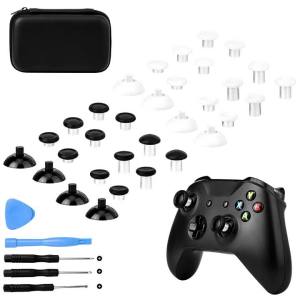 For Xbox Series X/S/Xbox One/PS5/NS Pro Joystick Thumbstick Metal Mushroom Joystick Extender Controller Shaft High-Rise Texture