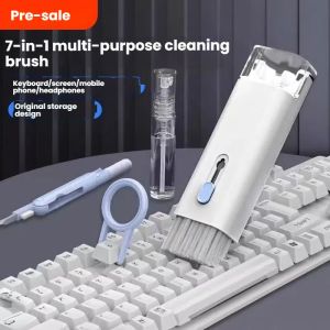 Seven-in-one multifunctional computer keyboard cleaning brush set Bluetooth headset mobile phone screen dust removal