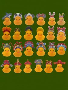 New Lin Duckling Headwear Accessories: West Journey to Retrieve Treasure God Hat, Chancellor Hat & Queen Hat, Neighbor Duck Ornaments