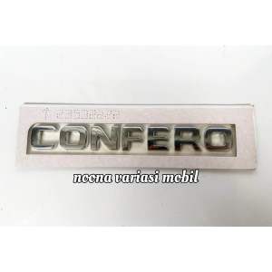 Logo Emblem Wuling confero saja warna chrome