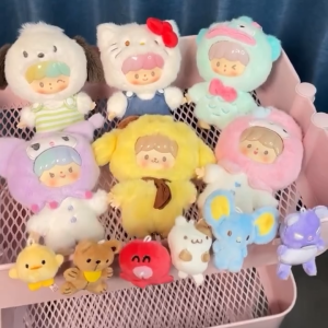 Sanrio X Zzoton Love League Buddies Series Sanrio Characters Hello Kitty Vinyl Plush Blind Box