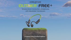 Creative Outlier Free+ & Free Pro+ & Mini Wireless Bone Conduction Headphones with Bluetooth 5.3IPX5 Sweat&Water Splash Resistance