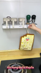 Kệ để đồ nhà tắm chịu lực ECOCO hít chân không thế hệ mới dễ dàng lắp đặt và tháo rời tái sử dụng thông minh 25130