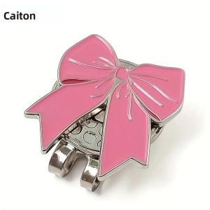 Caiton Hồng Ruy Băng Mũ Golf Kẹp Có Từ Bóng Bút Nhẹ Nắp Phụ Kiện Dành Cho Nữ Luyện Tập & Trò Chơi Golf
