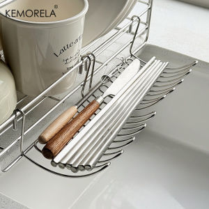 1/2PCS Stainless Steel Drain Basket Expansion Small Hanging Rack Multifunctional Storage Rack Storage Basket Stainless Steel