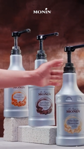 Monin White Chocolate Sauce 1.89L - Creamy Coffee & Dessert Sauce | Real Cocoa Butter No Artificial Flavors