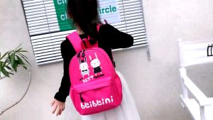 ACE🔥Kuromi Bag Girls School Bag Kids Waterproof Schoolbag New Large Capacity Cute Childrens Primary School Bags Lightweight Casual Backpack Beg Sekolah Perempuan2023122809