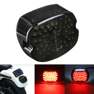 Motorcycle LED Tail Light Brake Turn Signal Rear Lights for Sportster Dyna Electra Glide Road Touring Softail