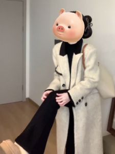 CHANGTONG | Unique Long Coat for Tall Women Autumn New Arrival