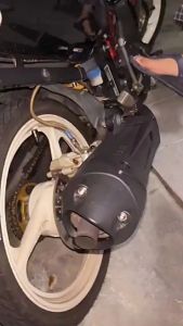 Exhaust Cover Screw Washer Ekzos Skru Allen Yamaha Y15ZR/LC135/SRL115FI/RXZ/FZ150I/SRL110/Y125Z (3 biji/pcs)