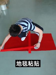 Strong Viscosity Waterproof Cloth-based Tape Home Decor Carpet Floor Duct Repair Polyethylene Tapes Easy To Torn DIY