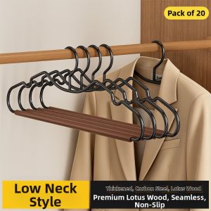 SIVASS | Anti-Bump Non-Slip Wide Shoulder Hanger