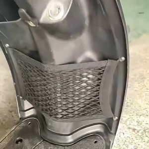 Motorcycle Storage Net Bag Bicycle Heavy Duty Cargo Net Strong Stretch Flexible Storage Net Bag for Motorcycle