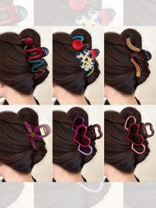 PINK EMPRESS | Large Hair Volume Rear Bun Styling Elegance hair clip