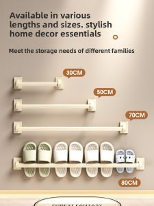 WEIMEIYUAN | No-Drill Behind-Door Shoe Racks Bathroom