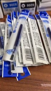 Combo 10 20 ruột bút GEL Deli 0.5mm dùng cho bút bi nước A575 lâu hết mực không gai khi viết mực trơn tru S206 giá rẻ --