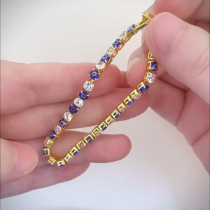 Blessed Evil Eye Bracelet for Woman Cleaned Protection Copper Zircon Wristband Lucky Amulet Gift