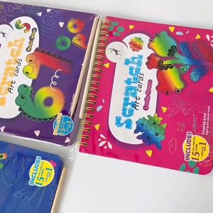 (🇸🇬 Local seller) Children Rainbow Magic Scratch Paper Set Magic Scratch Arts Scraping Painting Cards Birthday Party gift