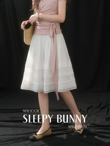 French Style High Waist Lace Patchwork Cake Skirt