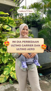 Cuddleme Ultimo Carrier Gendongan Bayi Hipset 4 Posisi Gendongan SSC M Shape  Hipseat bisa dilepas
