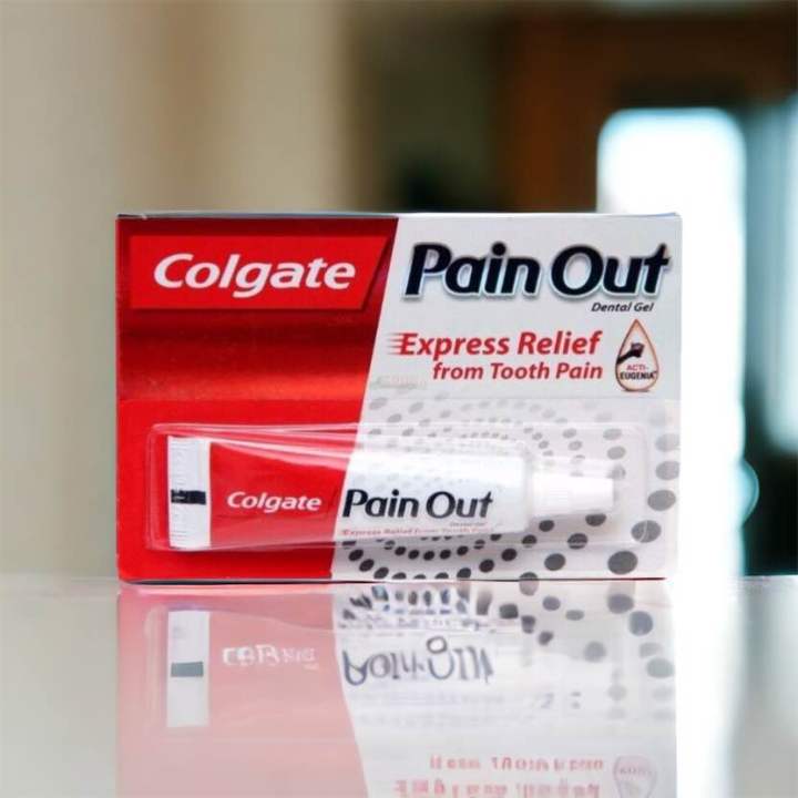 Pain Out เจลลดอาการปวดฟัน 1 หยด Colgate Pain Out 10 กรัม | Lazada Thailand