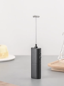 เครื่องตีฟองนมไฟฟ้า ผสมอาหารได้ทรงพลัง วัสดุเกรดอาหาร เครื่องปั่นขนาดเล็ก เหมาะสำหรับกาแฟ สมูทตี้ ลาเต้ มัทฉะ และเครื่อง