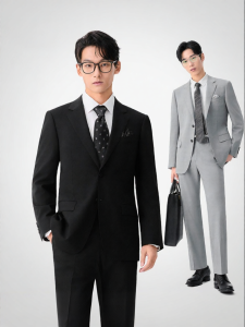 Elastic Premium Wool Suit 84%