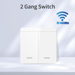 Smart WiFi Switch For Lighting RF 433MHz Wireless Switch Works with Tuya Smart Life App Voice Work With Alexa Google Home Alice