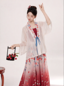 LEAF DANCE | Đầm Biểu Diễn Phong Cách Trung Quốc Mới Dịu Dàng