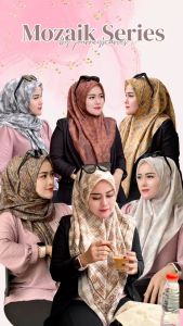 Journey Scarves MOZAIK Series Jilbab Exslusive JP Terbaru Januari 2025 LIMITED EDITION
