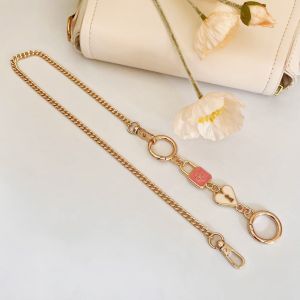 Metal Chain Small Chain Bag Accessories Messenger Bag Strap DIY Shoulder Bag Transformation Extension Chain Detachable Small Wallet Lanyard Multi-Purpose Hardware Chain