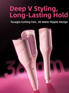 tsuyagla | Long Lasting French Wave Curling Wand 36mm
