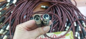 Dây Canon đực cái  XLR dài 80cm. Chống nhiễu chống đứt dẫn tín hiệu tốt