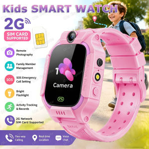 SIM Card Call Kids Smart Watch SOS APP Location Tracking Two Way Voice Chat HD Camera Alarm Clock Boys Girls Holiday Gifts H10