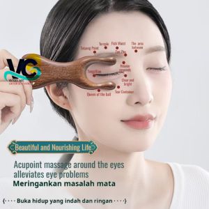 Sisir pijat kepala estetika modern mengurangi stres seluruh tubuh meningkatkan sirkulasi darah