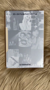 [ON-HAND] LE SSERAFIM 23-24 Film Photobook (100 Pages + 5 Film 4-Cut Photos + 5 Photocards + Outsleeve)