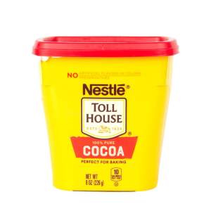 Bột cacao nguyên chất không đường  Nestle Toll House 100% Pure Cocoa của Mỹ hộp 226gr