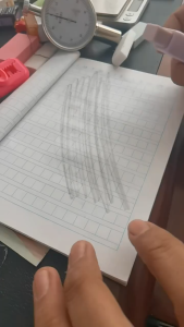 10pcs Sliding Eraser Refill / Penghapus Mekanik Refill / Dorong Dan Tarik Penghapus