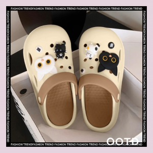 QXshop พิกัดของดีทางนี้เลยจ้า รองเท้าหัวโตแฟชั่น รุ่นนี้งานขายดี น้ำหนักเบา งานสีทูโทน มีให้เลือก 5 สี งานดีราคาไม่แพง แถมรุ่นนี้เข้ามีตัวติดน้องแมวให้ฟรีนะ ใครสนใจกดสั่งในตะกร้าจ้า