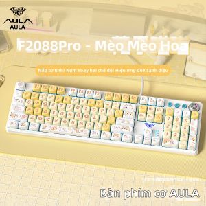 AULA | Bộ Bàn Phím Cơ và Chuột cho Gaming và Văn Phòng