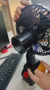 Portable fan 8inch fan Lithium battery fan rechargeable electric fan mini fan handheld fan battery fan desk fan mini fan suitable for home and outdoor use