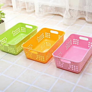 Desk Organizer Storage Basket Plastic