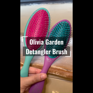 Olivia Garden Recycled Detangler Hair Brush (Medium to Thick Hair)