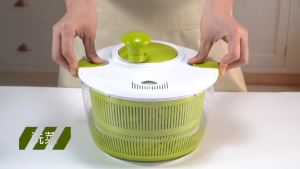SALAD SPINNER PEMUTAR SALAD WASHING SPINNER SALAD WASHER CUCI SALAD DEHYDRATOR DRYING SALAD WATER DRAIN BASKET XKS TRADING
