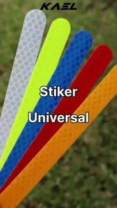 (2pcs) Stiker Reflektif Spion Mobil Anti Baret